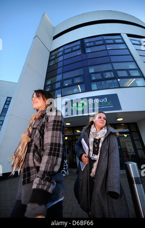 Allgemeine Ansichten des Stroud College in Gloucestershire UK Stockfoto