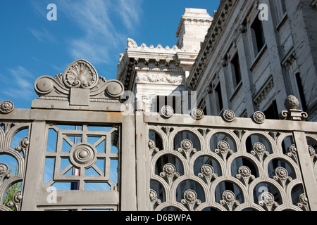 Uruguay, Montevideo. Historische Legislative Palast, Sitz des uruguayischen Parlaments. Stockfoto