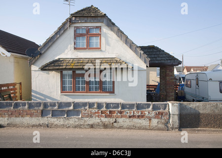 Brooklands Immobilien Jaywick, Essex, angesehen als die sozial benachteiligten Gemeinschaft in England. Stockfoto