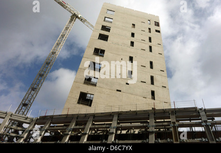 Bau der Erweiterung zur Tate Modern Gallery in London Stockfoto