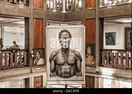 Homo Sapiens Idaltu, Ethiopian National Museum, Addis Ababa, Äthiopien Stockfoto