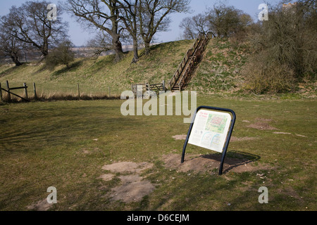 Website der römischen Stadt von Venta Icenorum, Caister St Edmund, Norfolk, England Stockfoto