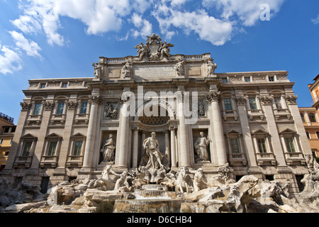 Trevi-Brunnen in Rom, Italien Stockfoto