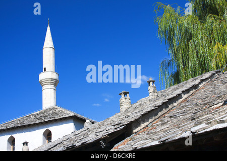 Mostar-Moschee Stockfoto