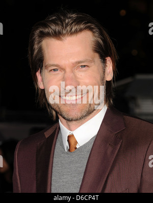 NIKOLAJ COSTER-WALDAU dänische Schauspieler im April 2013. Foto Jeffrey Mayer Stockfoto