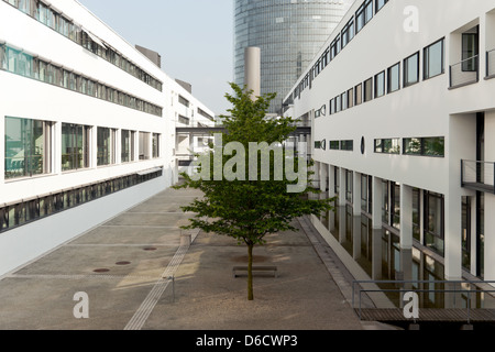Bonn, Deutschland, dem wichtigsten Radiosender Deutsche Welle Schürmann-Bau Stockfoto
