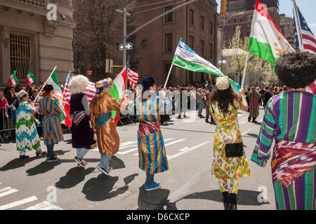 10. jährliche persische Parade an der Madison Avenue in New York Stockfoto
