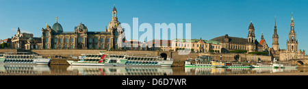 Alt Dresden Skyline, Dresden, Sachsen, Deutschland Stockfoto