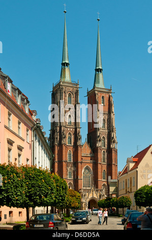 Kathedrale St. Johannes des Täufers, Wroclaw, Polen Stockfoto