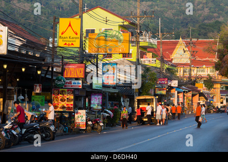 Karon Beach (Zentrum) - Phuket - Thailand Stockfoto