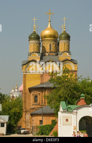 Mariä Entschlafung, Kitai-Gorod, Moskau, Russland Stockfoto