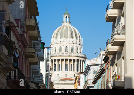 Capitolio Nacional, Kapitol, Zentral-Havanna, Kuba, Karibik, Karibik Stockfoto