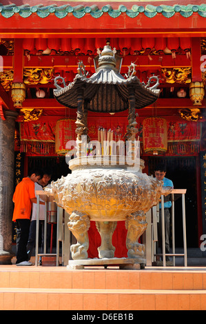 Tua Pek Kong chinesischen Tempel in Kuching, Sarawak, Borneo Stockfoto