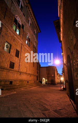 Italien, Toskana, Pienza, Palazzo Piccolomini Stockfoto