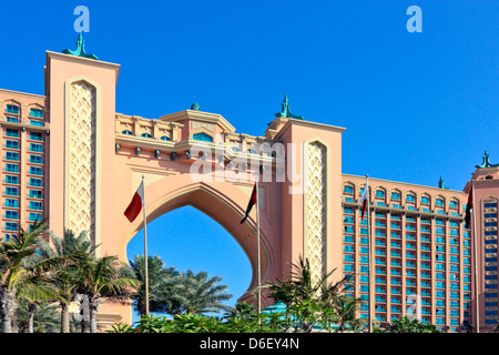 Hotel Atlantis The Palm, Dubai, Vereinigte Arabische Emirate Stockfoto