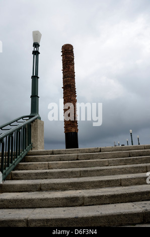 Plaza del Totem, Old San Juan, Puerto Rico Stockfoto