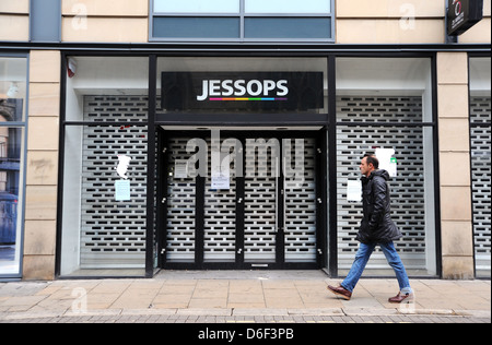 Geschlossen Jessops fotografischen Shop in York Yorkshire UK Stockfoto