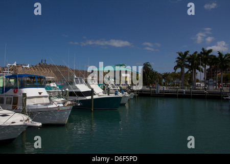 Charter-Angelboote/Fischerboote, ft. Pierce Marina, Florida Stockfoto