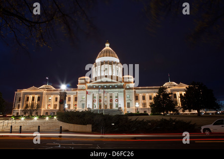 Arkansas State Capitol in Little Rock, Arkansas, USA Stockfoto
