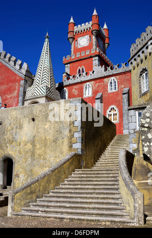 Pena-Palast in Sintra, Portugal Stockfoto