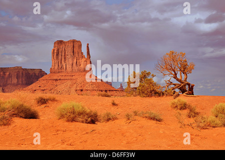Monument Valley in Arizona Stockfoto