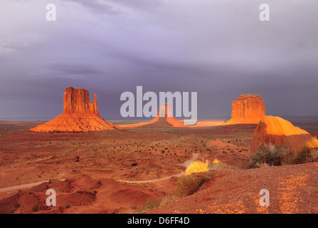 Monument Valley in Arizona Stockfoto