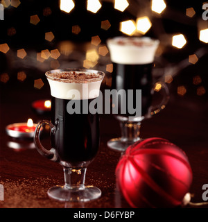 Irish coffee Stockfoto