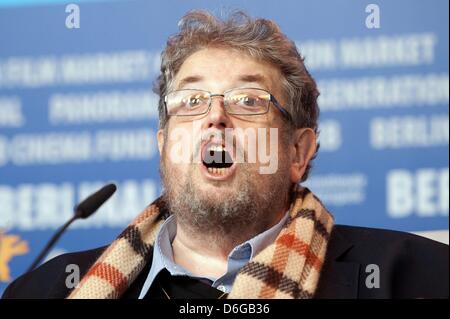 Österreichischer Regisseur und Schauspieler Peter Kern besucht die Pressekonferenz für den Film "Glaube, Liebe, Tod" ("Glaube, Liebe, Tod") während der 62. Internationalen Filmfestspiele Berlin, in Berlin, Deutschland, 13. Februar 2012. Der Film ist in der Sektion Panorama Special auf der 62. Berlinale präsentiert vom 09. bis 19. Februar ausgeführt. Foto: Sebastian Kahnert dpa Stockfoto