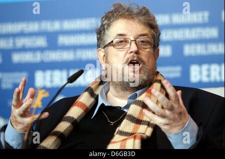 Österreichischer Regisseur und Schauspieler Peter Kern besucht die Pressekonferenz für den Film "Glaube, Liebe, Tod" ("Glaube, Liebe, Tod") während der 62. Internationalen Filmfestspiele Berlin, in Berlin, Deutschland, 13. Februar 2012. Der Film ist in der Sektion Panorama Special auf der 62. Berlinale präsentiert vom 09. bis 19. Februar ausgeführt. Foto: Sebastian Kahnert dpa Stockfoto