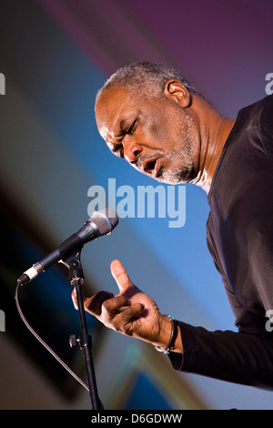 Willard White OM, CBE, Jamaikanisch geborene britische Opern Bass-Sänger singen auf dem Canterbury Festival Stockfoto