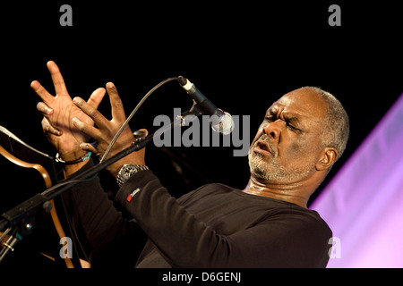 Willard White OM, CBE, Jamaikanisch geborene britische Opern Bass-Sänger singen auf dem Canterbury Festival Stockfoto