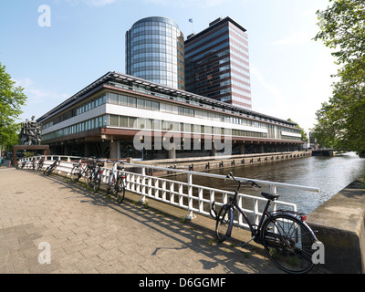 Amsterdam, Niederlande, schauen Sie sich die De Nederlandsche Bank NV, DNB Stockfoto