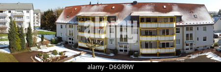 SBV für den sozialen Wohnungsbau Leichlingen Deutschland Stockfoto