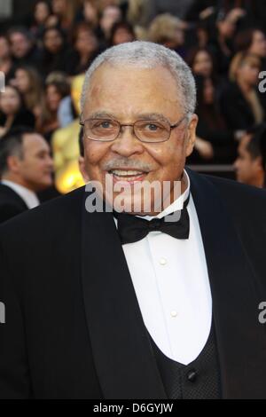 US-Schauspieler James Earl Jones kommt in die 84. Oscar-Verleihung aka Oscar-Verleihung im Kodak Theatre in Los Angeles, USA, am 26. Februar 2012. Foto: Hubert Boesl Stockfoto