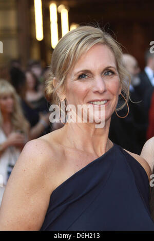 Produzentin Melissa Cobb betreut die 84. Oscar-Verleihung aka Oscar-Verleihung im Kodak Theatre in Los Angeles, USA, bin 26 Februar 2012. Foto: Hubert Boesl Stockfoto