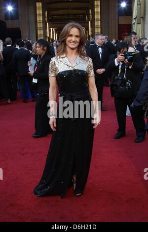 US-Schauspielerin Melissa Leo betreut die 84. Oscar-Verleihung aka Oscar-Verleihung im Kodak Theatre in Los Angeles, USA, bin 26 Februar 2012. Foto: Hubert Boesl Stockfoto