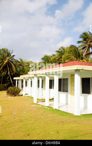 Bungalow Cabanas Vermietung auf Sally Peach Beach Big Corn Island Nicaragua Zentralamerika Stockfoto