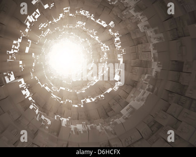 Futuristische Tunnel, artwork