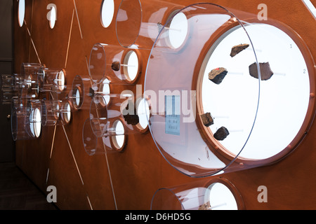 Montreal Planetarium, Olympiapark Komplex, von den Architekten Cardin Ramirez Julien und Aedifica, Kanada Stockfoto