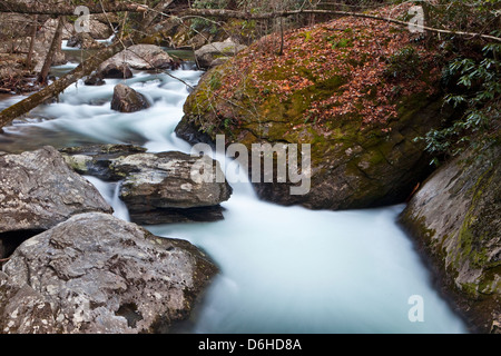 Tallulah River in North Georgia Stockfoto