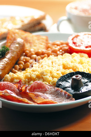 Englisches Frühstück Stockfoto