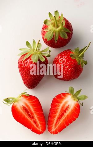 Erdbeeren Stockfoto