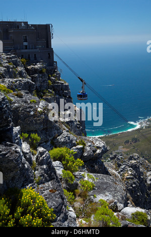 Luftseilbahn Tafelberg, Kapstadt, Südafrika Stockfoto