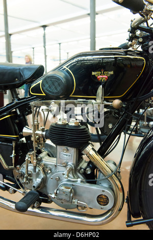 Ein bestimmtes Bianchi Cn 400 1929 Motorrad Stockfoto