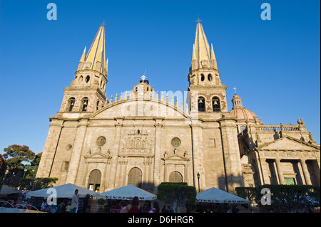 Kathedrale in Plaza de Armas, Guadalajara, Mexiko, Nordamerika Stockfoto