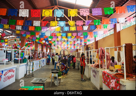 Tlacolula Sonntagsmarkt, Bundesstaat Oaxaca, Mexiko, Nordamerika Stockfoto