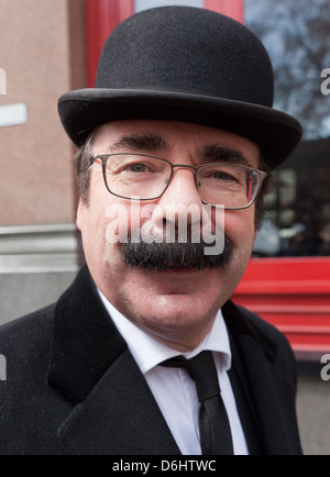 Traditionelle Stadt Gent Bowler-Hut-London-UK Stockfoto