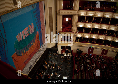 Wiener Staatsoper Stockfoto