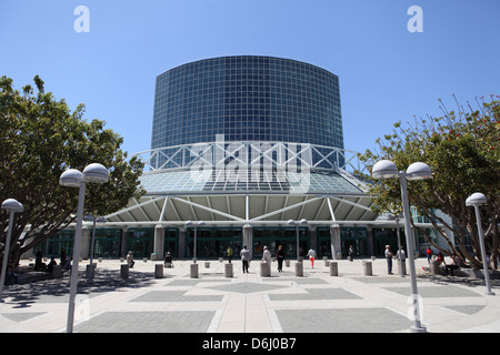 LOS ANGELES, Kalifornien, USA - 16. April 2013 - das Convention Center in Downtown Los Angeles am 16. April 2013. Stockfoto