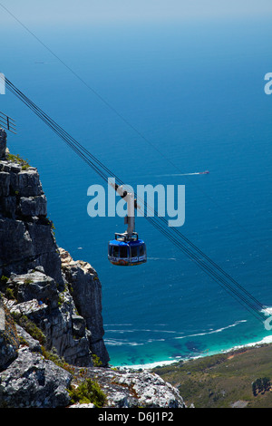 Luftseilbahn Tafelberg, Kapstadt, Südafrika Stockfoto